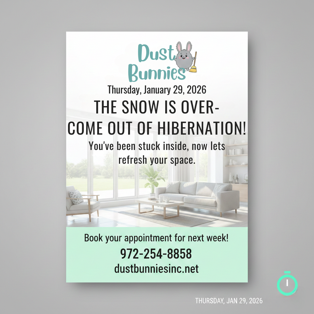 Dust Bunnies - Contact us