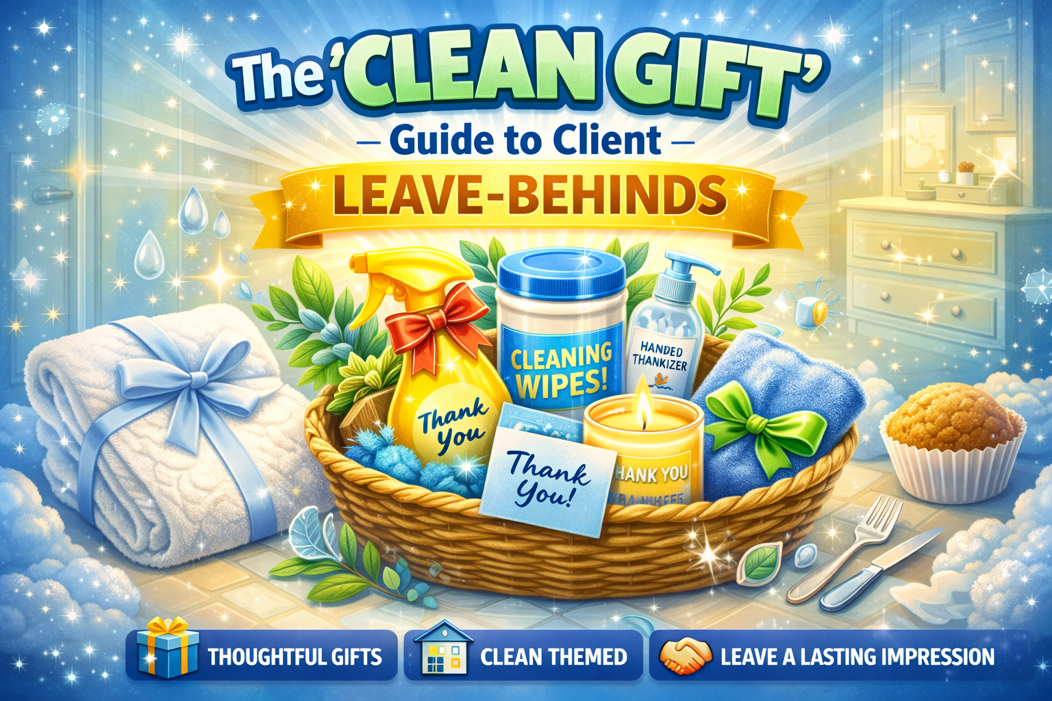 The 'Clean Gift' Guide to Client Leave-Behinds