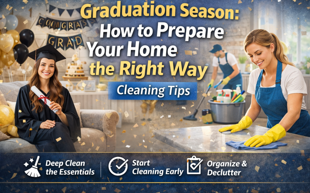 Graduation Season: How to Prepare Your Home the Right Way | Cleaning Tips