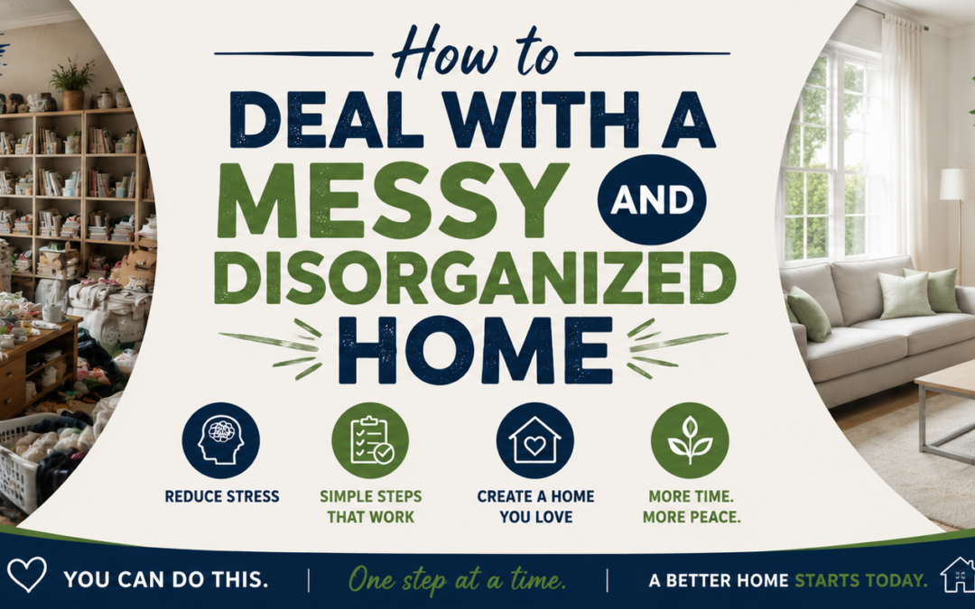 How to Deal With a Messy and Disorganized Home