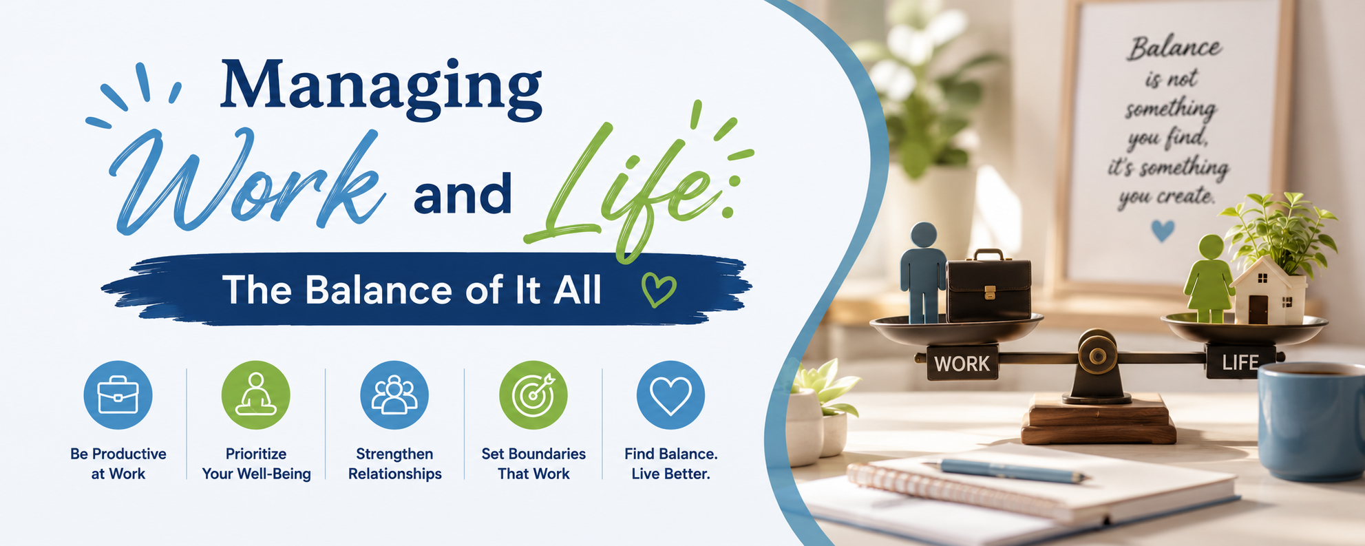 Work/life Managing Managing Work And Life: The Balance Of It All
