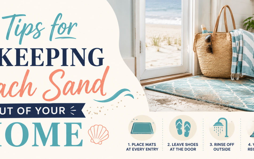 5 Tips for Keeping Beach Sand Out of Your Home