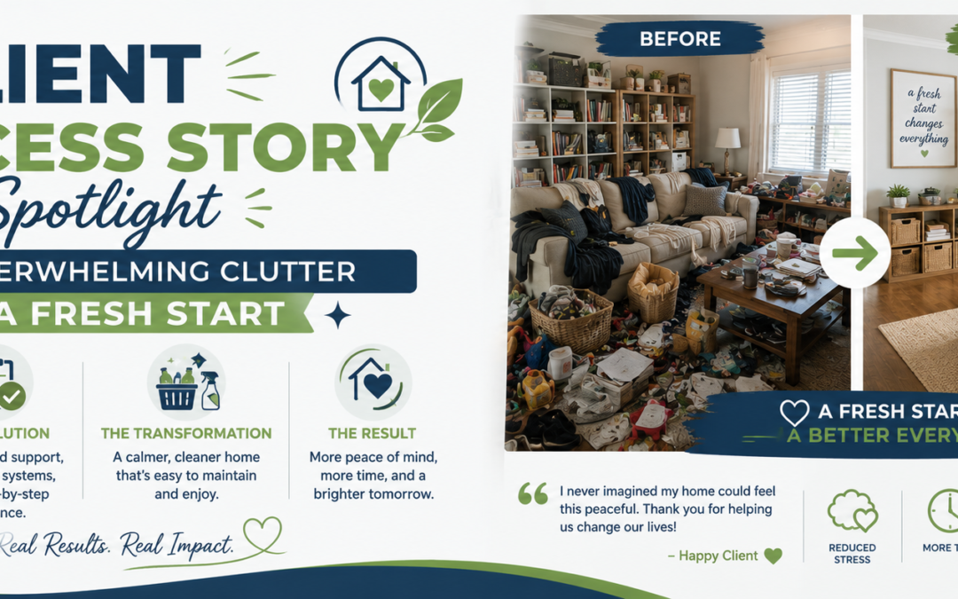 Client Success Story Spotlight: From Overwhelming Clutter to a Fresh Start