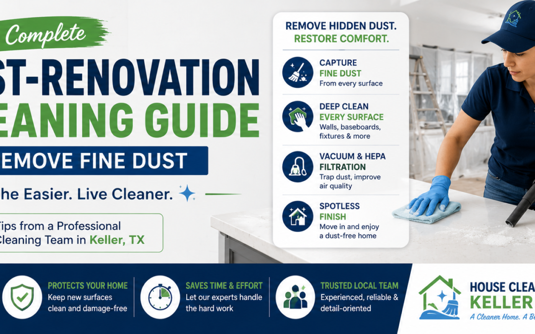 Post-Renovation Cleaning Guide | House Cleaning Keller TX