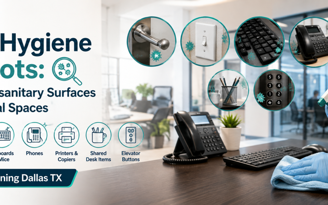 7 Unsanitary Office Surfaces to Clean | Dallas TX