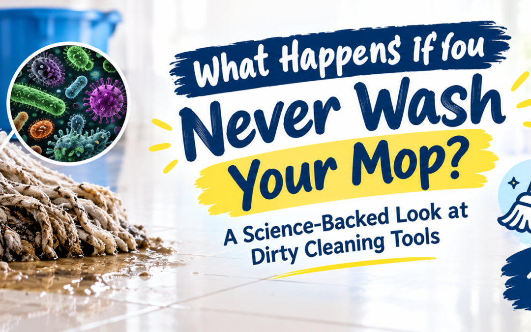 Never Wash Your Mop? | House Cleaning Arlington TX