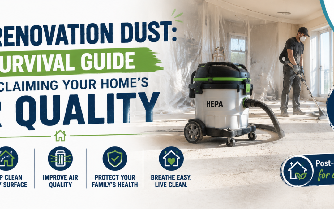 Post-Renovation Dust Guide | House Cleaning Bedford TX