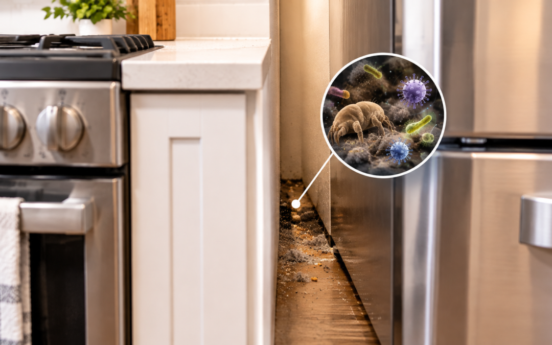 Hidden Dirt Between Appliances in Your Kitchen