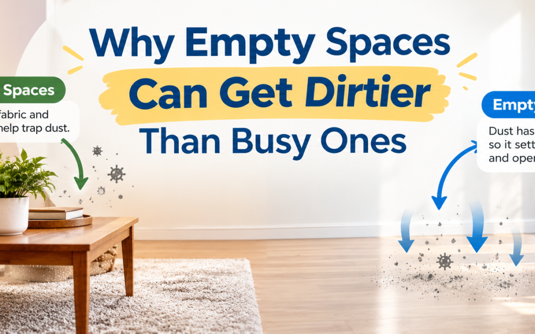 Why Empty Spaces Can Get Dirtier Than Busy Ones